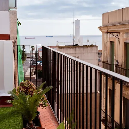 Atico Con Terraza Y Vistas Al Mar Апартаменты Таррагона